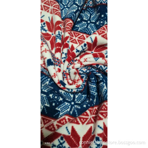 Polar Fleece Two Brush One Side Anti-Apling Fabric